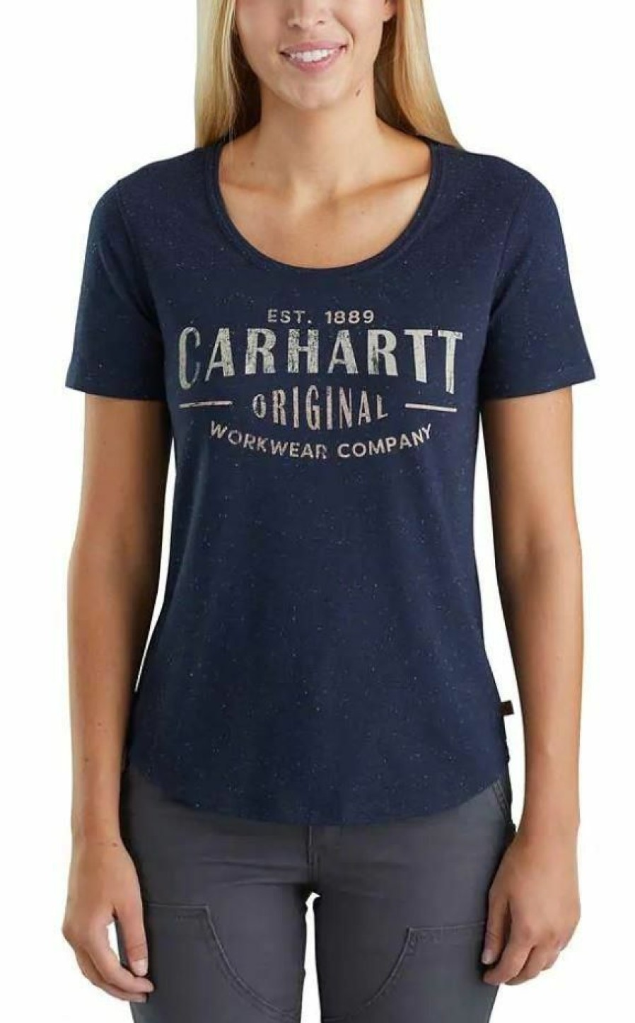 * Carhartt Women'S Lockhart Workwear Short Sleeve T-Shirt Cheap Shirts