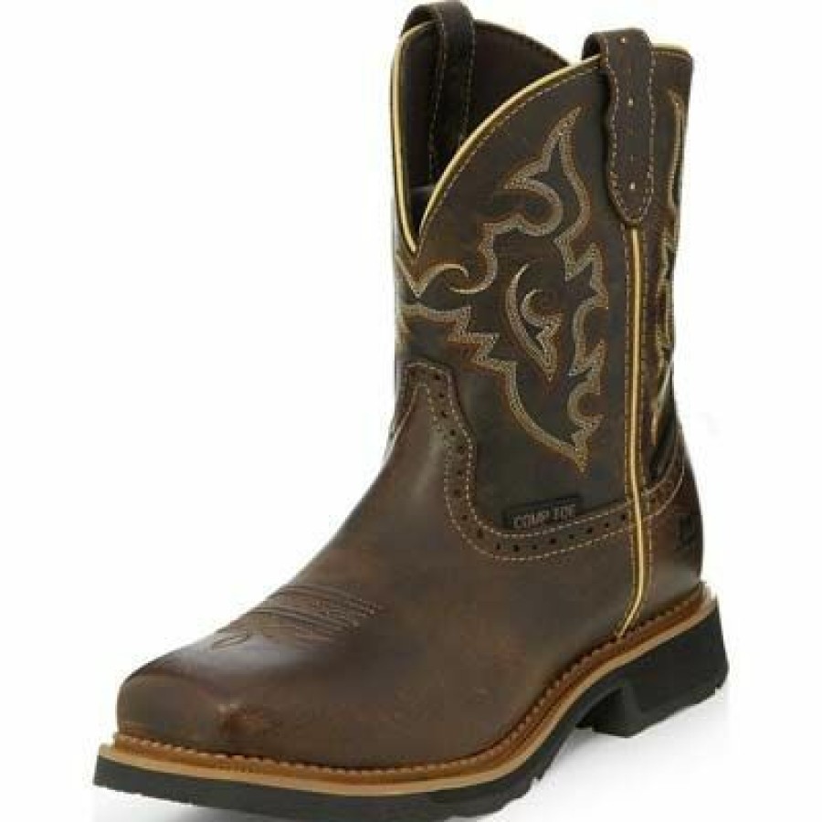 * Justin Women'S Gypsy Composite Toe Boots Best Price Tan Cowboy Boots