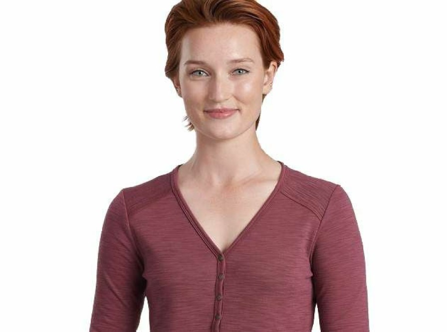 * Kuhl Women'S Long Sleeve Lola Henley New Threads Shirts