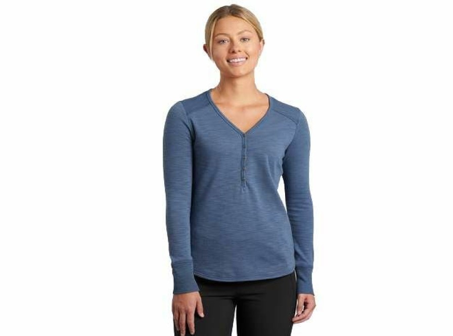 * Kuhl Women'S Long Sleeve Lola Henley New Threads Shirts