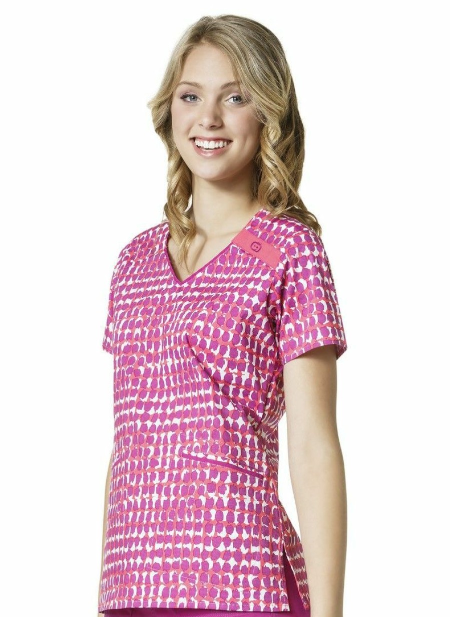 * Wonderwink Women'S Swing Fit Print Top Best Price Scrubs