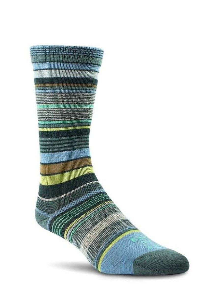 * Farm To Feet Women'S Ithaca Crew No Cushion M, Balsam Popular Socks