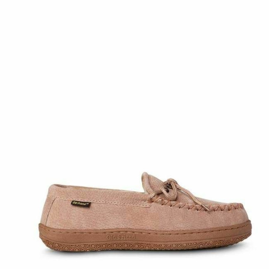 * Old Friend Footwear Women'S Kentucky Loafer Moccasin Best Sellers Chestnut Slip Ons