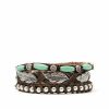 * Cowgirl Confetti Cuff Up And Away Bracelet Brown Top Selling Jewelry