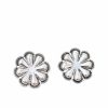 * West 20 Women'S Silver Flower Stud Earring Nickel|Lead Best Sellers Jewelry