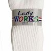 * Railroad Sock Women'S 3 Pack Crew Socks White Crazy Deals Socks