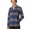 * Dickies Women'S Flannel Hooded Shirt Jacket Hot Selling Shirts