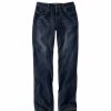 * Carhartt Women'S Rugged Flex Loose Fit Jean Outlet Bluestone Pants