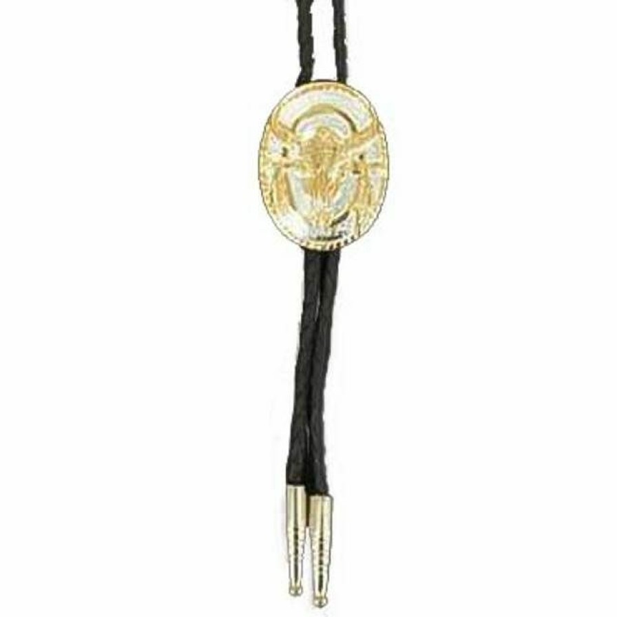 * Double S Men'S Skull Head Bolo Tie Popular Jewelry