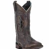 * Dan Post Women'S Spellbound Leather Boot Black/Tan, 6.5 Online Sales Cowboy Boots