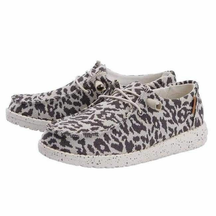 * Hey Dude Women'S Wendy Jungle Shoes Best Price Cheetah Slip Ons