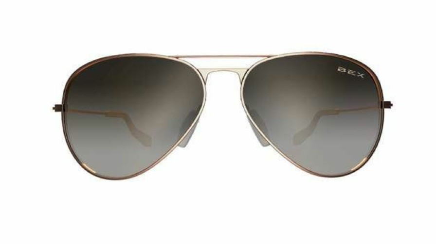 * Bex Wesley Sunglasses Rose Gold/Brown Best Sale Sunglasses