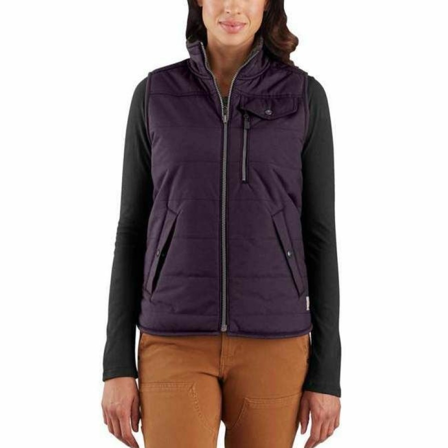 * Carhartt Women'S Utility Sherpa-Lined Vest Online Sales Coats & Jackets