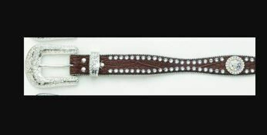 * Blazin Roxx Women'S Concho Belt Best Sale Brown Belts & Buckles