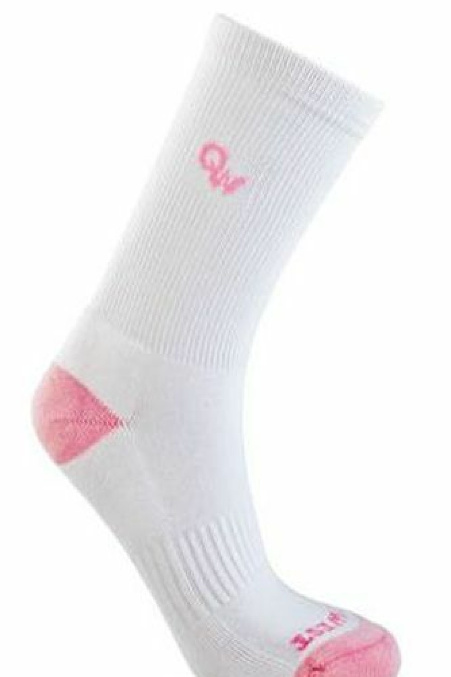 * Jama Women'S Old West Cew Sock New Threads White Socks