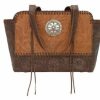 * American West Women'S Annie'S Secret Collection Zip Top Tote Attractive Bags & Purses