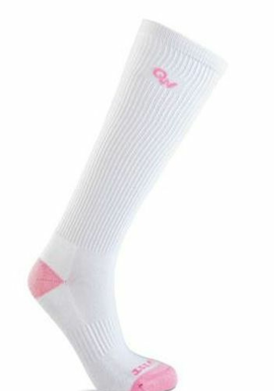 * Jama Women'S Old West Over The Calf Cheap White Socks