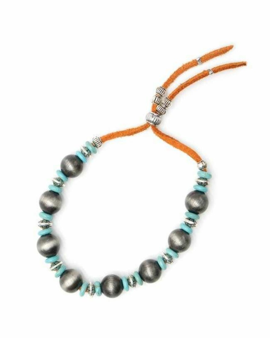 * Cowgirl Confetti Lost River Bracelet Silver Turquoise Top Selling Jewelry