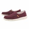 * Hey Dude Women'S Casual Misty Shoes Premium Burgundy Slip Ons