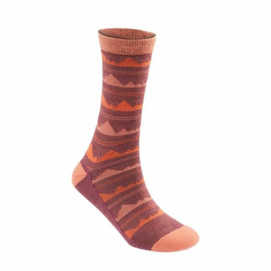 * Keen Women'S Horizon Crew Socks Tawny Port, M Discount Socks