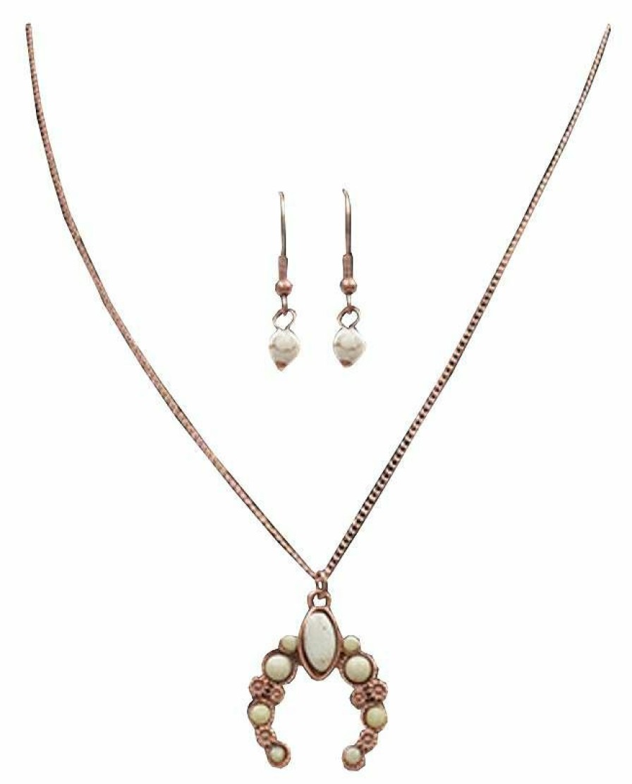 * Blazin Roxx Women'S Blossom Jewelry Set Copper Discount Jewelry