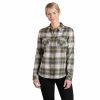 * Kuhl Women'S Long Sleeve Tess Flannels New Arrivals Shirts