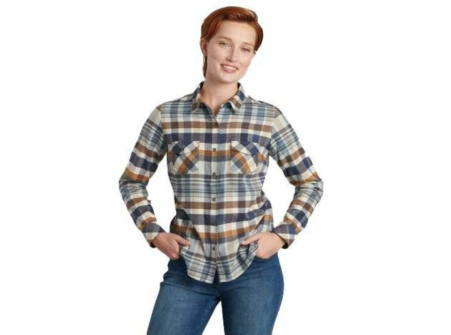 * Kuhl Women'S Long Sleeve Tess Flannels New Arrivals Shirts