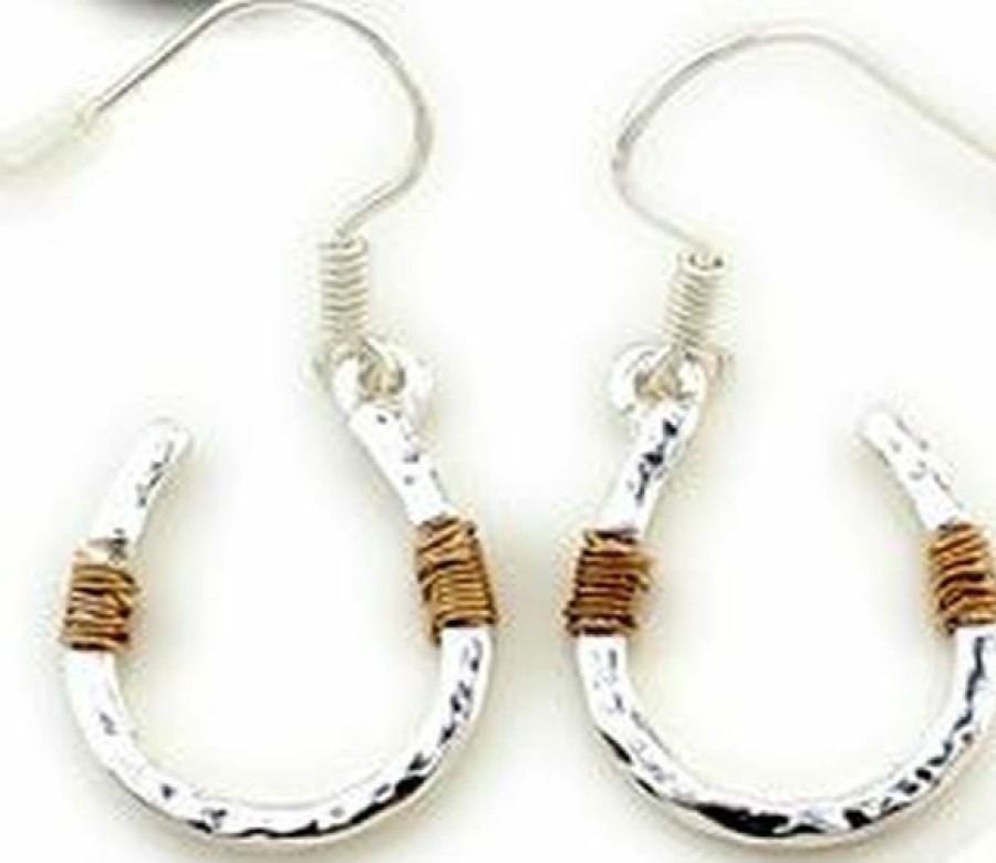 * Wyo-Horse Wire Wrapped Horseshoe Earrings New Arrivals Jewelry