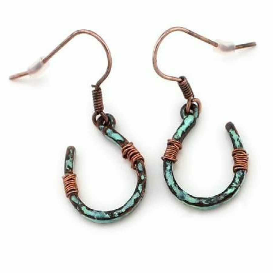 * Wyo-Horse Wire Wrapped Horseshoe Earrings New Arrivals Jewelry