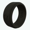 * Qalo Men'S Step Edge Q2X Top Selling Black Jewelry