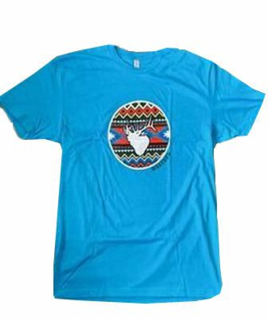 * Westrek Hunting Women'S Aztec Elk Shirt Top Selling Blue Shirts