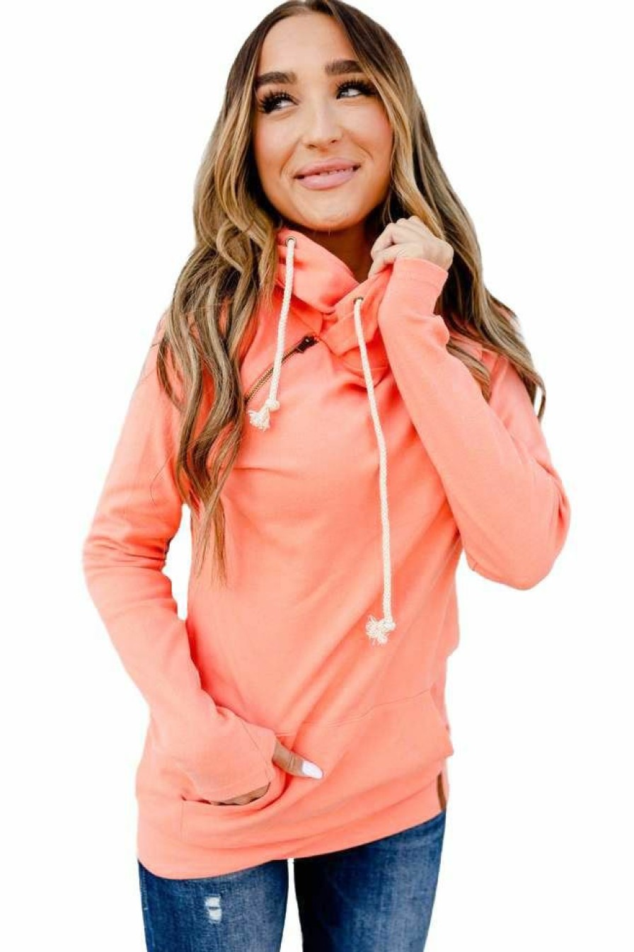 * Ampersand Avenue Women'S Opal Basic Doublehood Sweatshirt Top Selling Hoodies & Sweatshirts