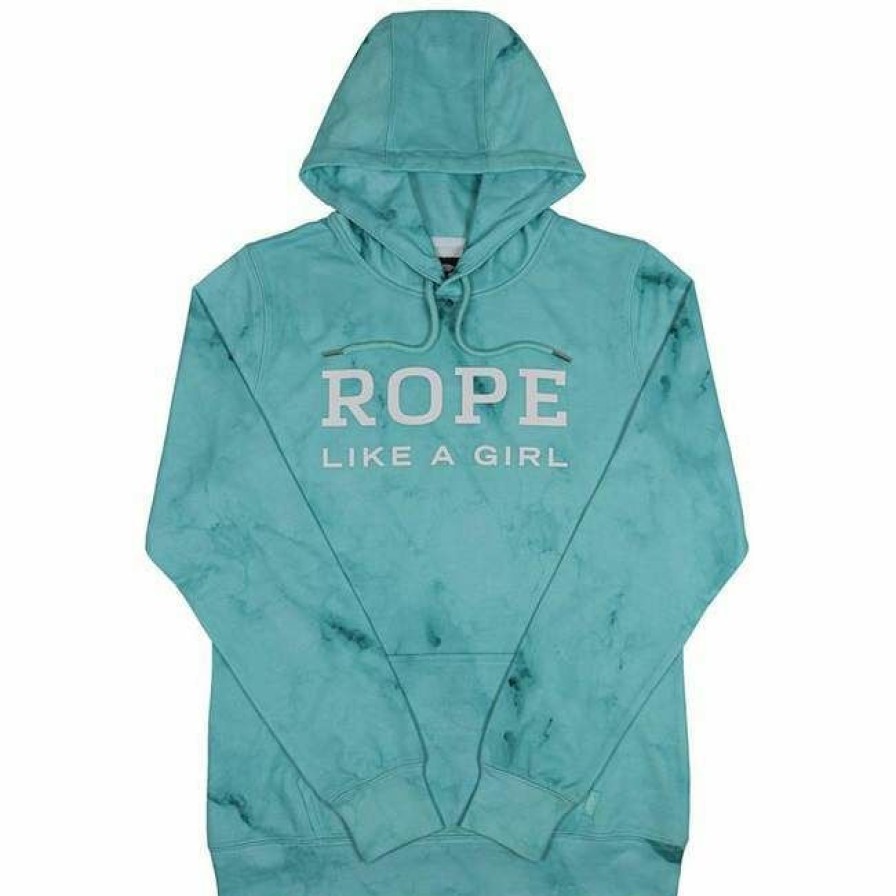 * Hooey Women'S Rope Like A Girl Logo Hoodie Flash Sale Hoodies & Sweatshirts