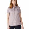 * Dickies Women'S Cooling Temp-Iq Short Sleeve Polyester Blend Work Shirt Popular Shirts