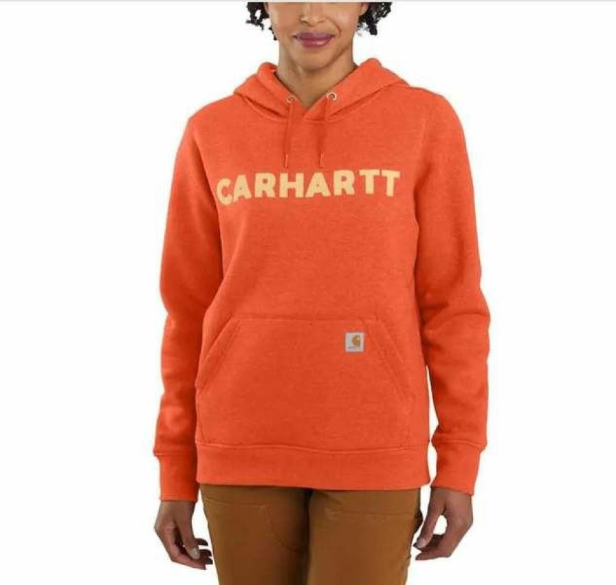 * Carhartt Women'S Loose Fit Midweight C Graphic Sweatshirt Popular Hoodies & Sweatshirts