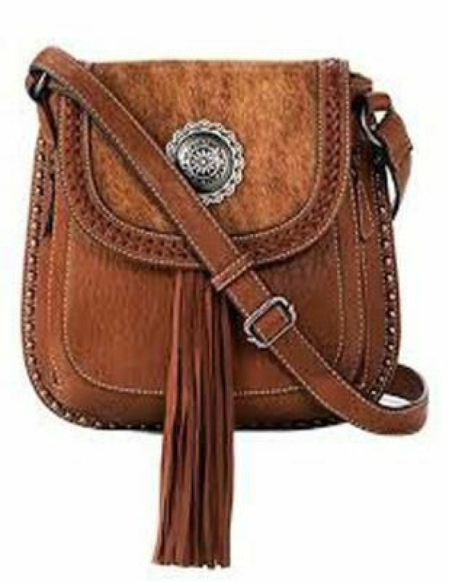 * Blazin Roxx Women'S Ella Messenger Handbag Tan Popular Bags & Purses