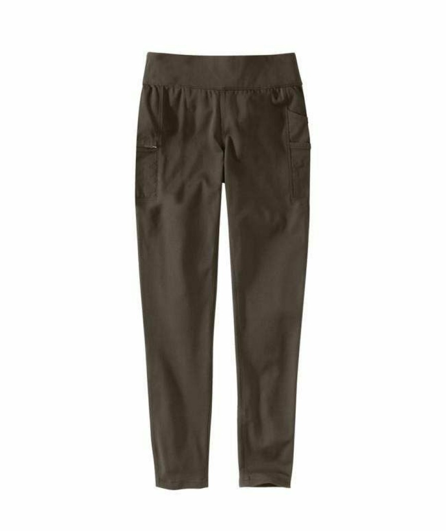 * Carhartt Women'S Force Fitted Lightweight Utility Legging Quality Guarantee Pants