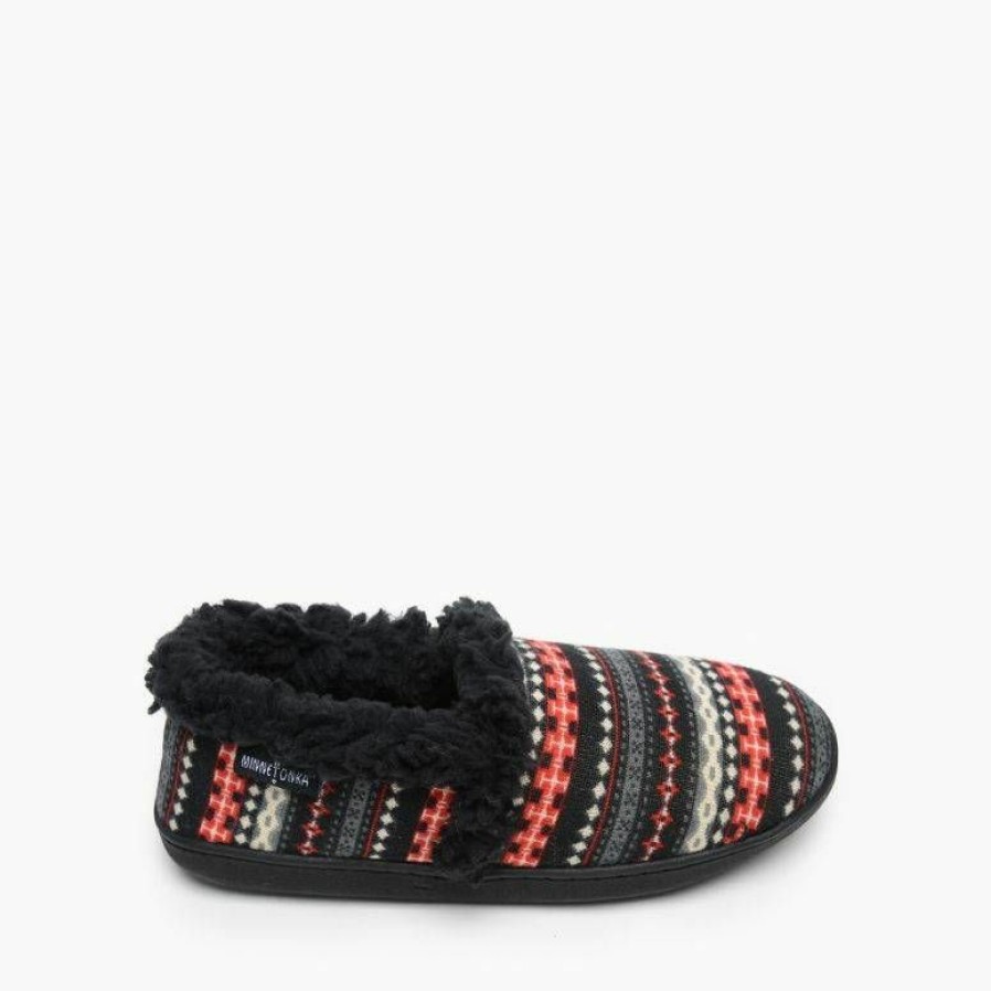 * Minnetonka Women'S Dina Knit Fabric Slippers Crazy Deals Slippers