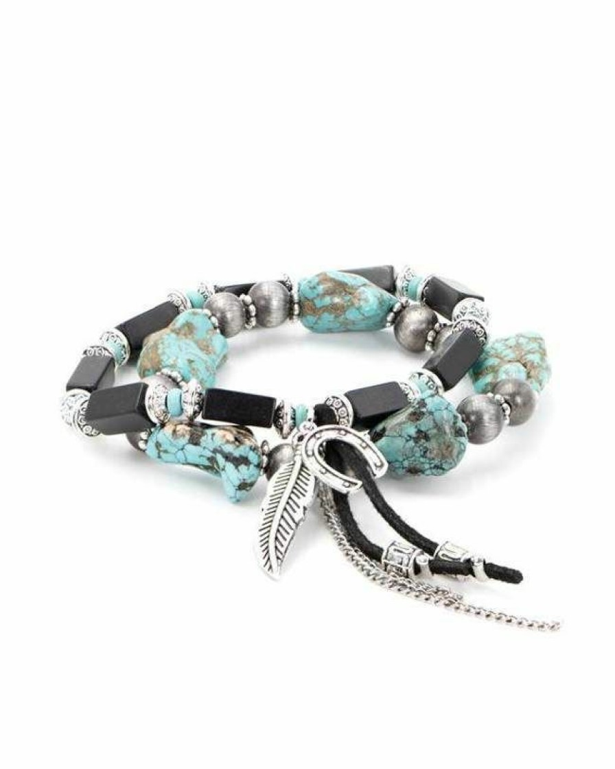 * Cowgirl Confetti Ranch Days Bracelet Multi Colored New Arrivals Jewelry