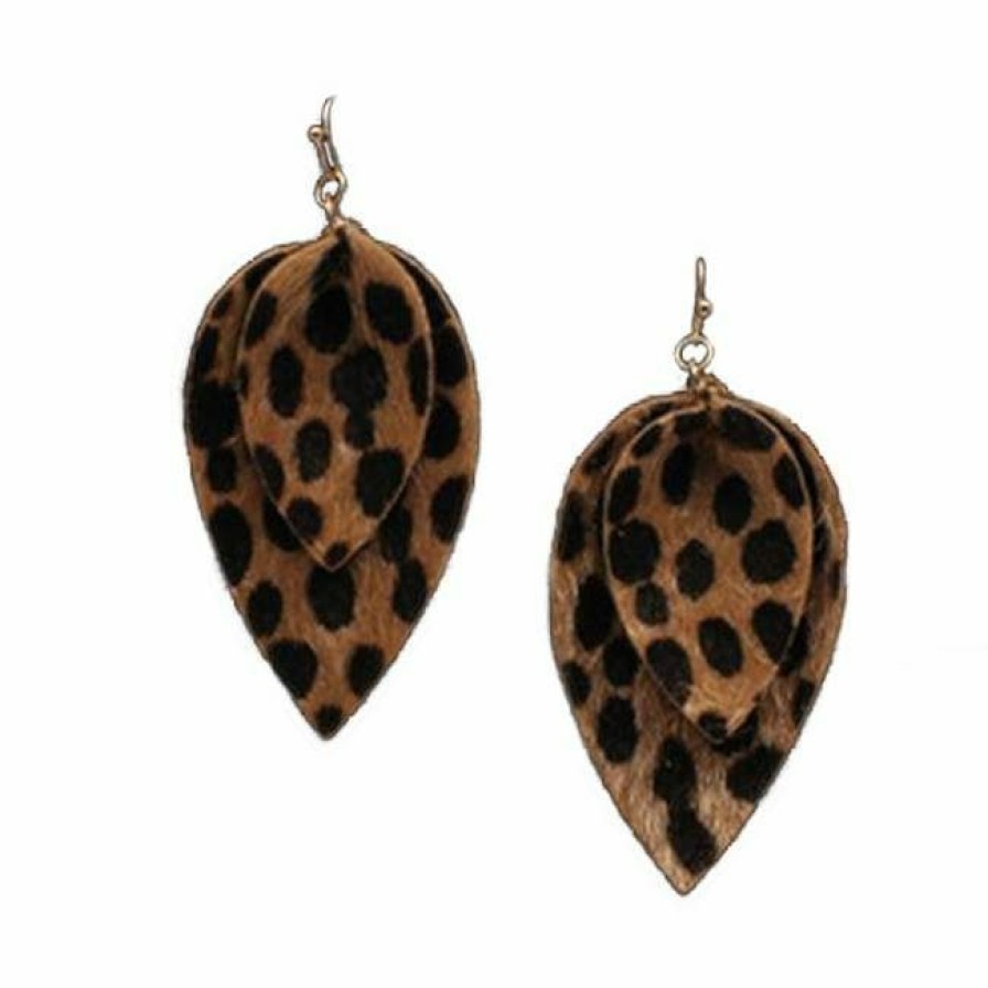 * Blazin Roxx Leopard Earrings Crazy Deals Jewelry