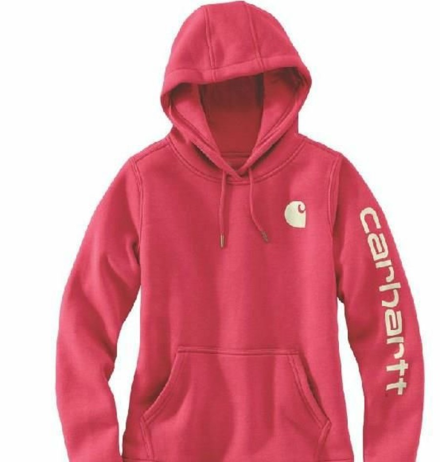 * Carhartt Women'S Clarksburg Graphic Sweatshirt Best Price Asphalt Heather Hoodies & Sweatshirts