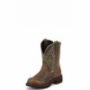 * Justin Women'S Gemma Boot Popular Tan Jaguar Cowboy Boots