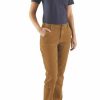 * Carhartt Women'S Straight Double Front Pants Popular Pants