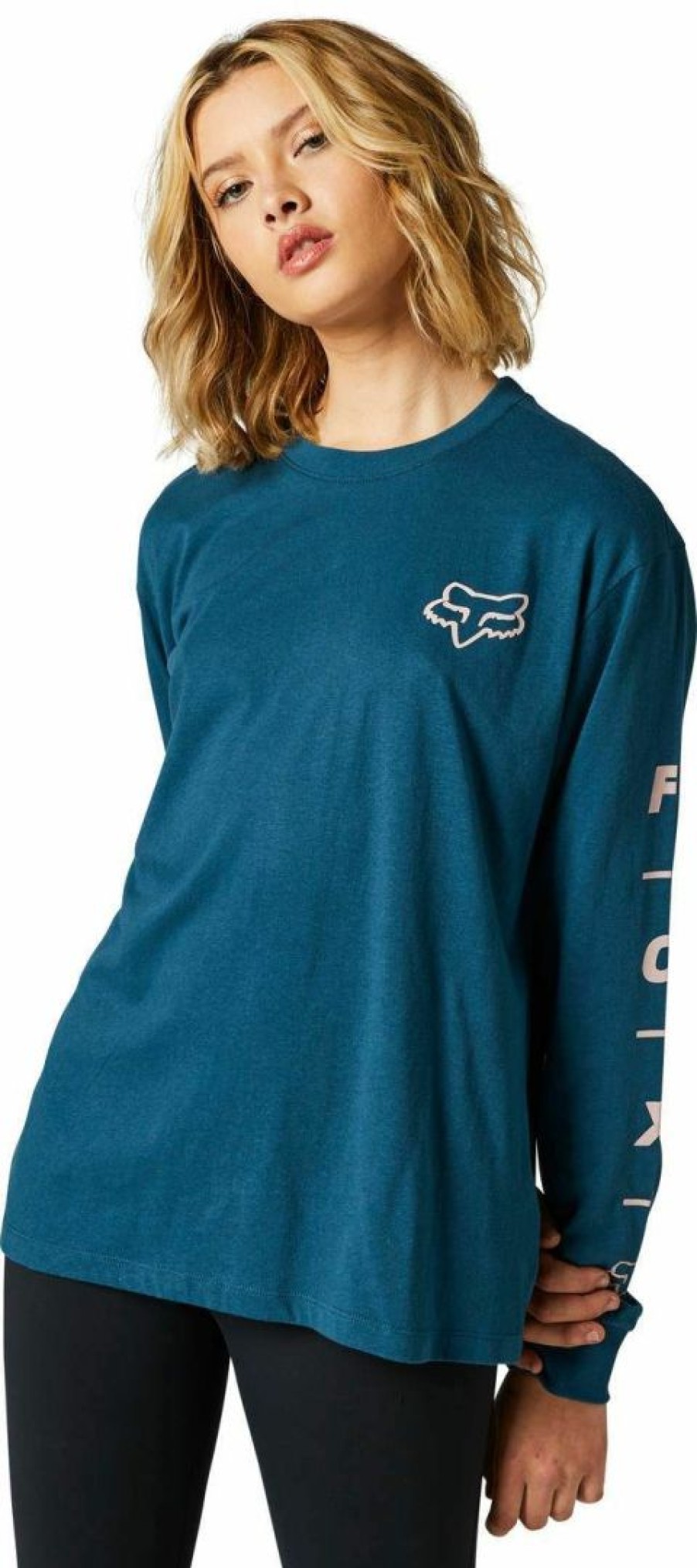 * Fox Women'S Long Sleeve 7 Points Top Popular Shirts