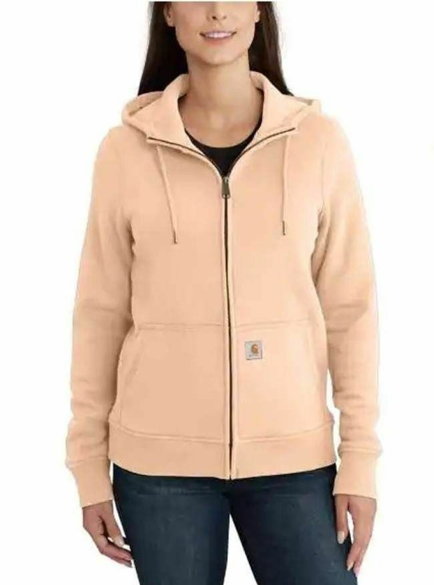 * Carhartt Women'S Relaxed Fit Medium Weight Full Zip Sweatshirt Popular Hoodies & Sweatshirts