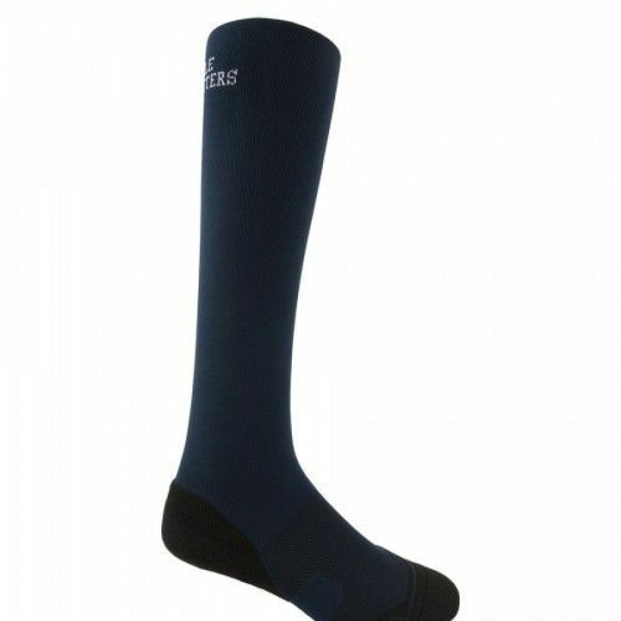 * Noble Outfitters Women'S Perfect Fit Over The Calf Boot Sock Popular Navy Socks