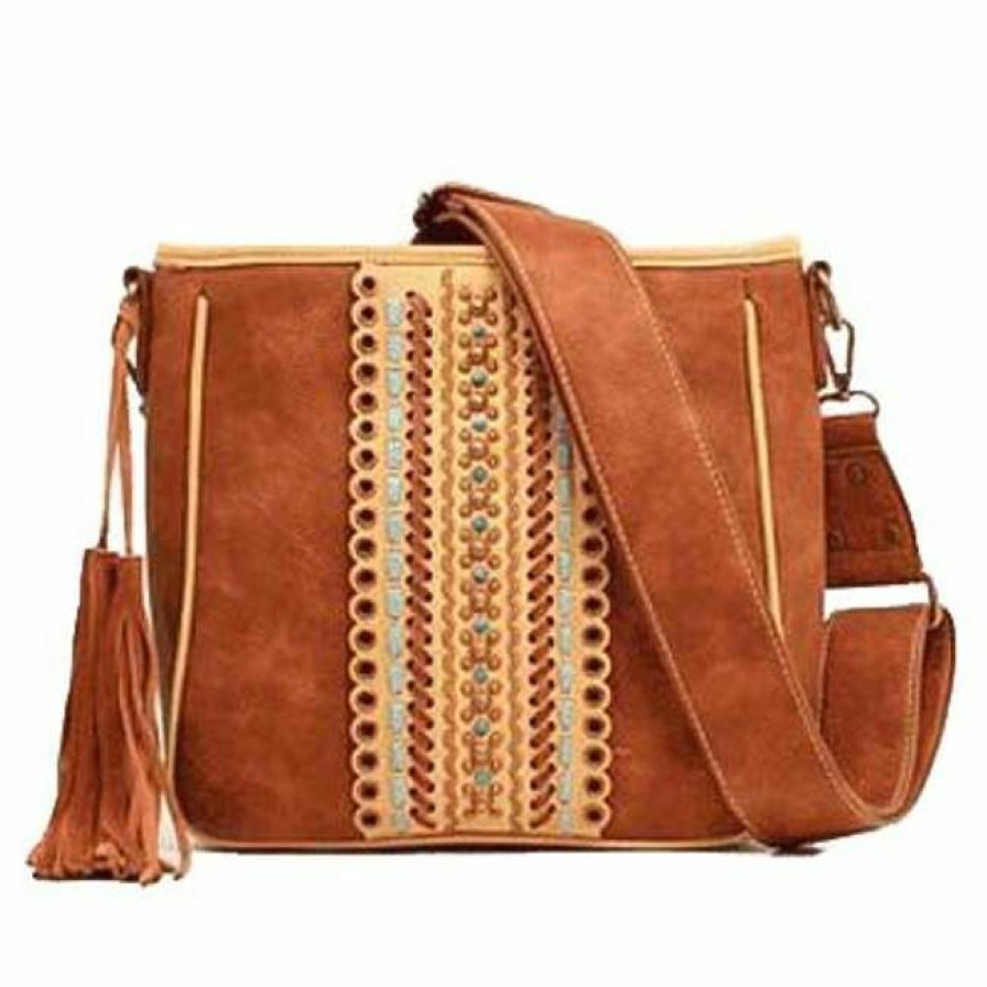 * Blazin Roxx Women'S Laney Messenger Handbag Tan New Arrivals Bags & Purses