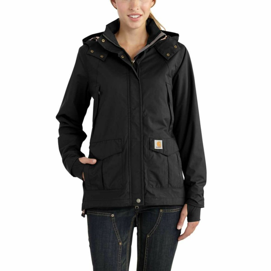 * Carhartt Women'S Shoreline Jacket Best Price Black Coats & Jackets