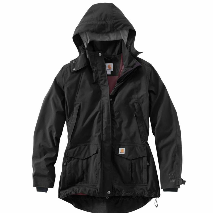 * Carhartt Women'S Shoreline Jacket Best Price Black Coats & Jackets