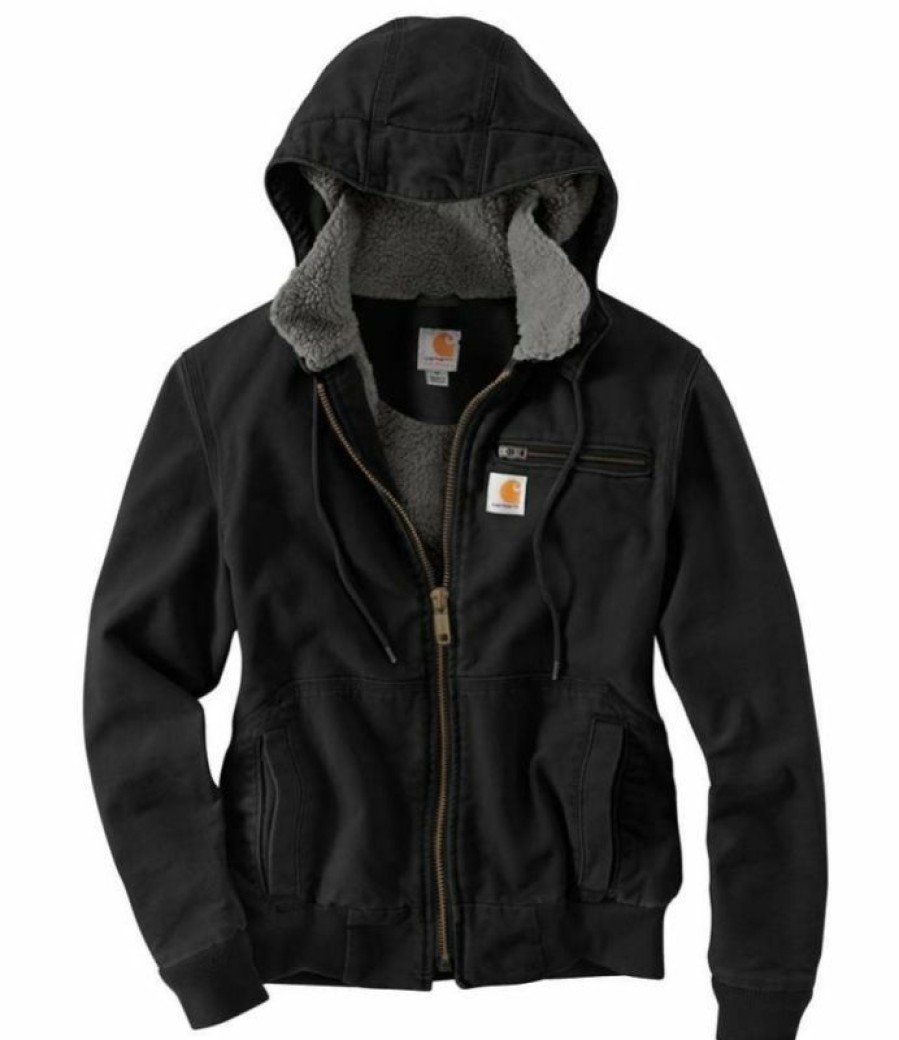 * Carhartt Women'S Wildwood Jacket Online Store Black Coats & Jackets